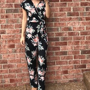 Floral Jumpsuit